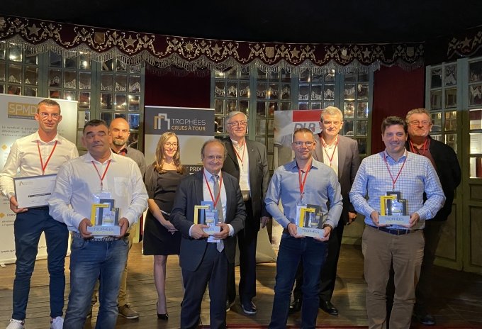 Potain wins big at 2021 Tower Crane Awards in Paris